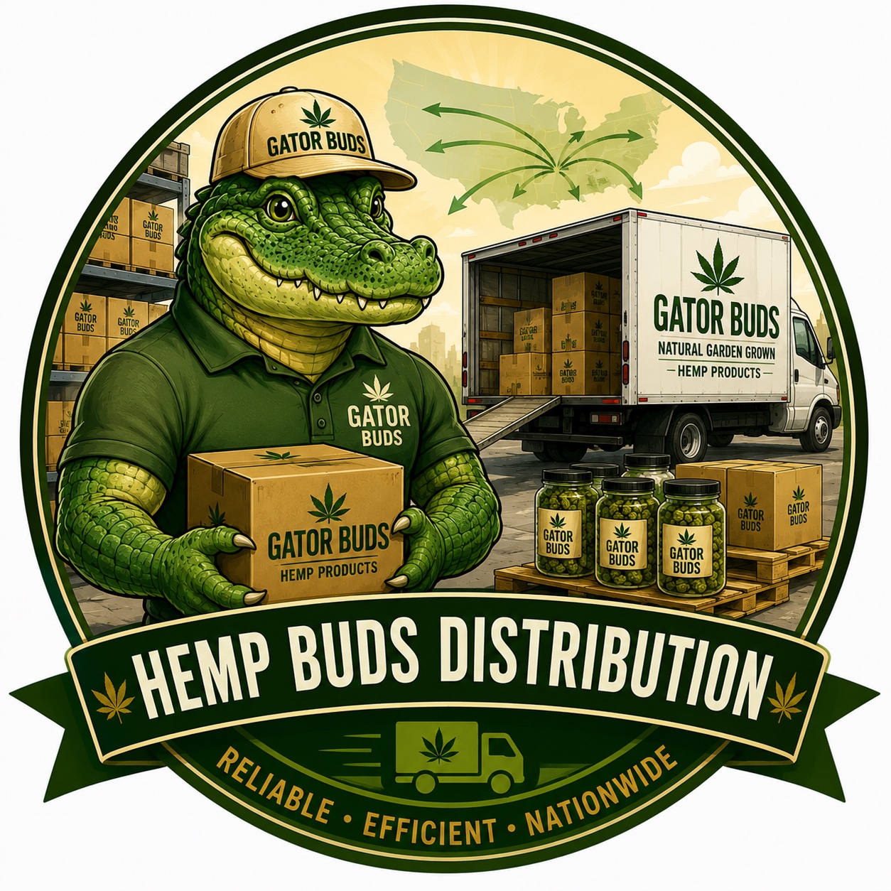 Gator Buds Hemp Bud Distribution